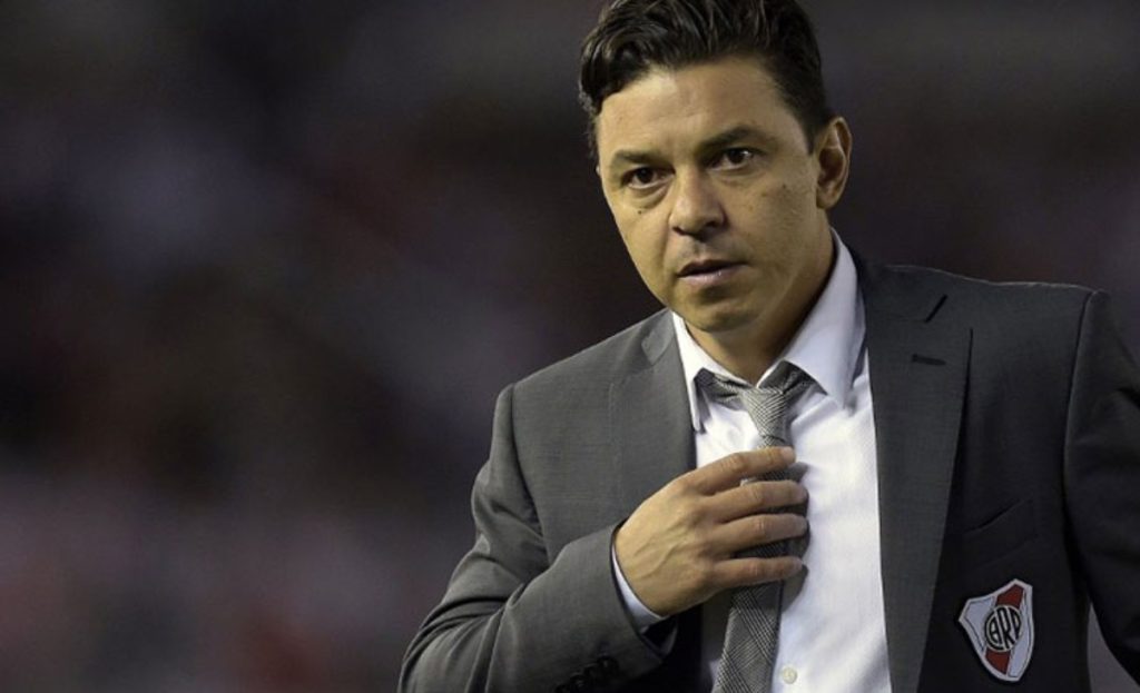 Marcelo Gallardo e Athletico-PR (Foto: Divulgação/Conmebol)