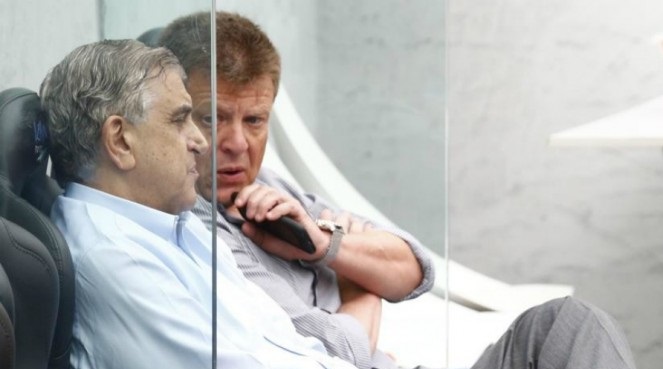 Mário Celso Petraglia Márcio Lara. (Foto: Aniele Nascimento)