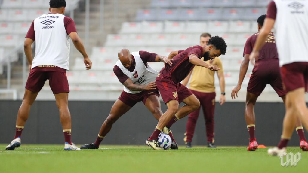 Treino para Athletico x Guarany-RS - Foto: José Tramontin/athletico.com.br