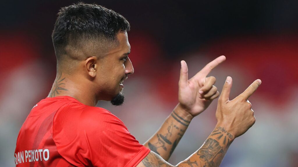 Renan Peixoto estreia com gol. Foto: José Tramontin/athletico.com.br