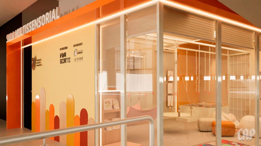 Athletico-PR constrói sala multissensorial (Foto: Divulgação/athletico.com.br)