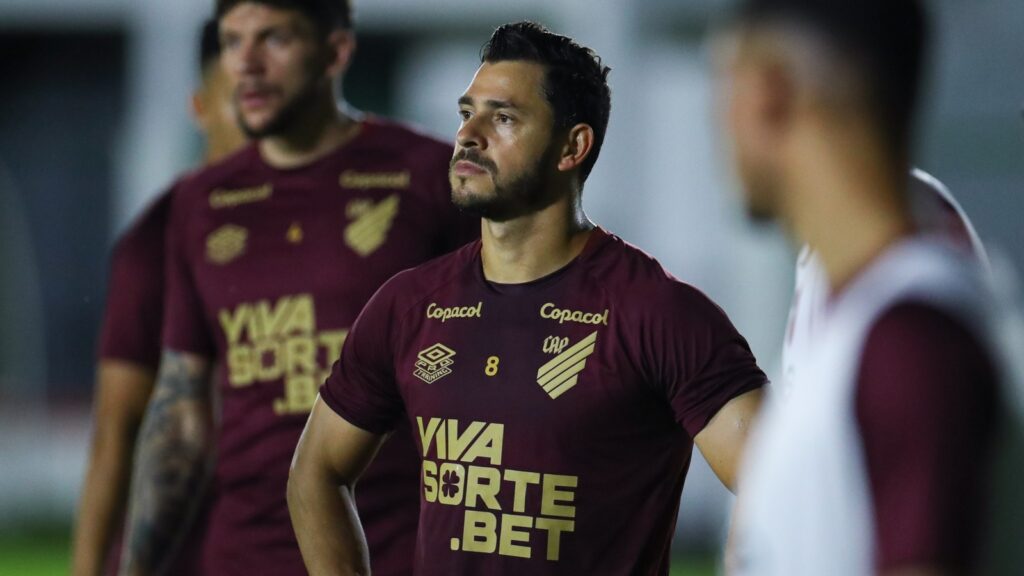 Giuliano. Foto: José Tramontin/athletico.com.br