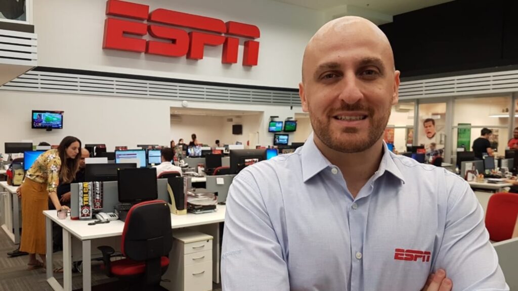 Gustavo Zupak. Foto: Reprodução/ESPN