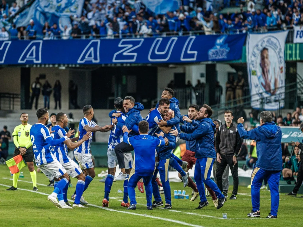 Coritiba x Avaí. Foto: Fabiano Rateke / Avaí F.C.