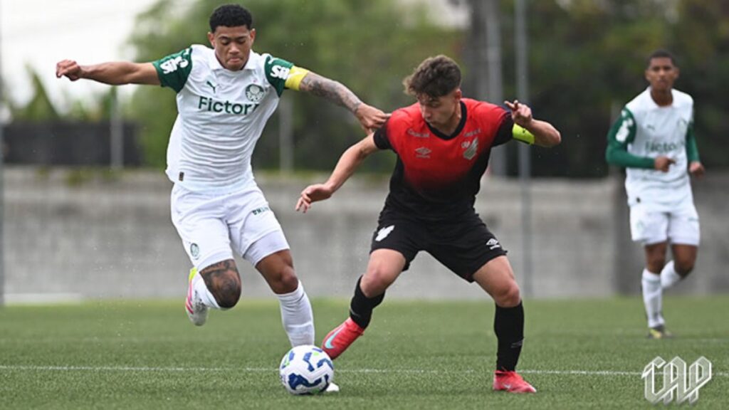 Athletico-PR x Palmeiras pelo Sub-17 (Foto: João Pina/athletico.com.br)