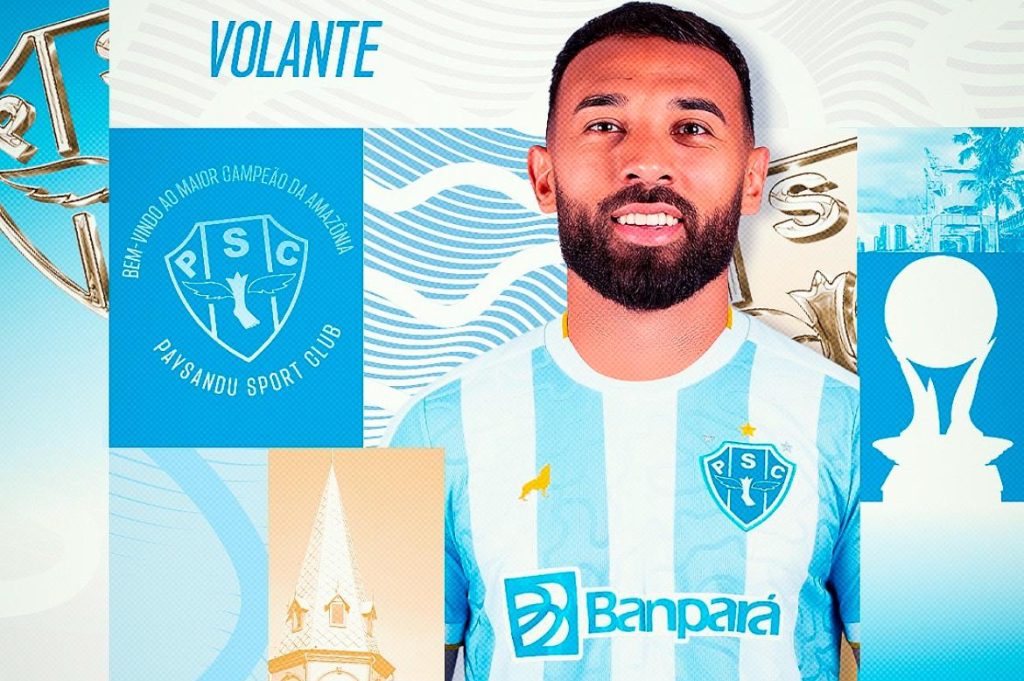 Martínez é uma das contratações da equipe bicolor para 2025 - Crédito: Reprodução/Instagram do Paysandu