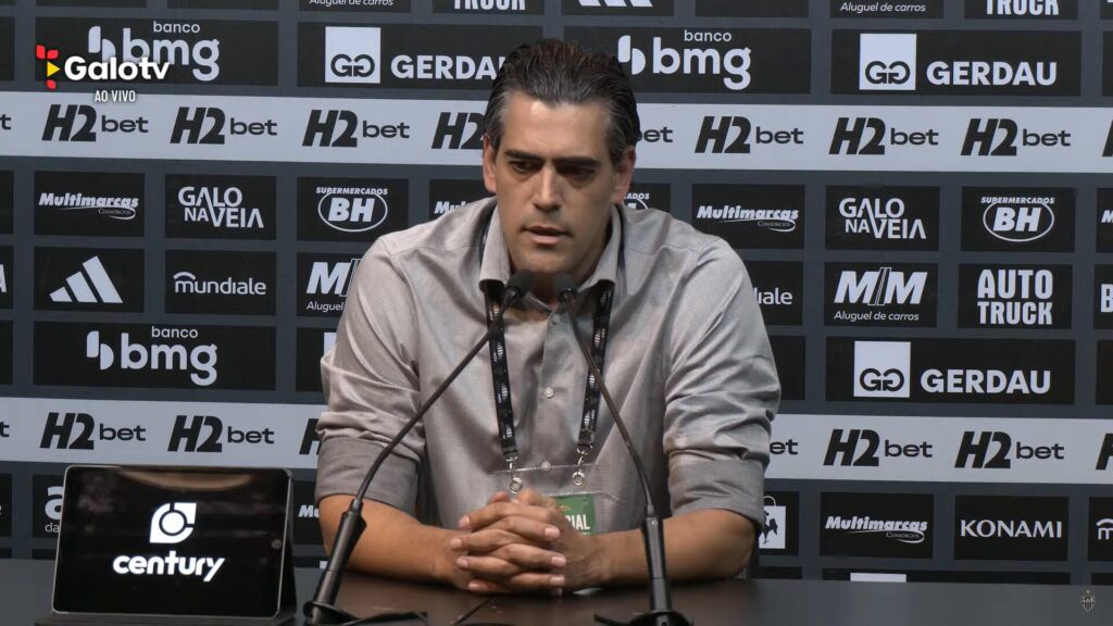 Mercado do Atlético-MG Paulo Bracks. Foto: Youtube/Galo TV