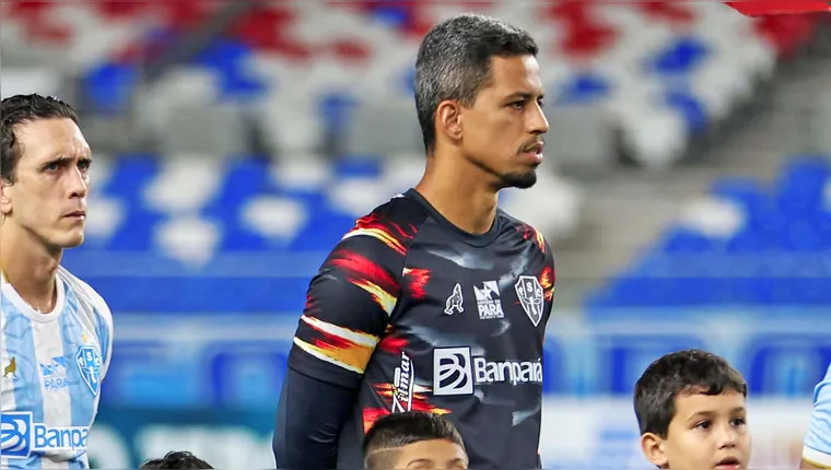 Matheus Nogueira por pouco não defendeu a penalidade | Jorge Luís Totti/Paysandu