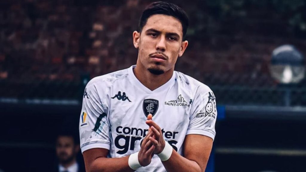 Brayan está de volta ao Coritiba (Foto: Divulgação/Empoli)