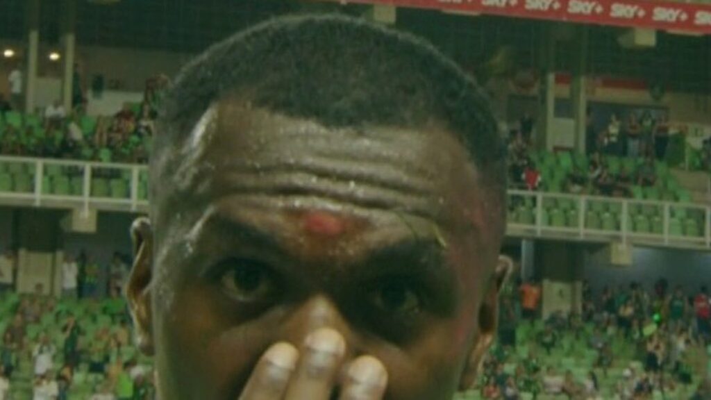 Coritiba sai em polêmica de arbitragem (Foto: Reprodução/Redes Sociais)